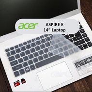 Keyboard Protector for Acer Aspire E E14 E5-422 432 473 475 476G A314-32 E1/ES1/EX25/V3 14 Inch Laptop Keyboard Cover