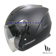 SG SELLER 🇸🇬 PSB APPROVED MT Motorcycle Sunvisor Helmet Solid MATT BLACK AVENUE