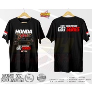 T-shirt HONDA JAZZ GD3 FIRST GENERATION JAPANESE V2 SERIES Automotive Cotton Combed 30s NC DTF Scree