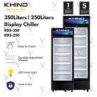 KHIND 350L | 250L CHILLER SHOWCASE KDS-350 | KDS-250 || MORGAN 170L MCS-198