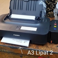 PRINTER INFUS PRINTER CANON IP2770 + INFUS BOX MODIF A3 LIPAT 2