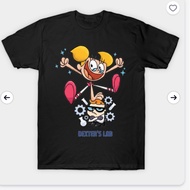 [White Ink Heat Transfer] Dexter's Laboratory Dexter's Laboratory Cartoon Pattern Printing Men's 100