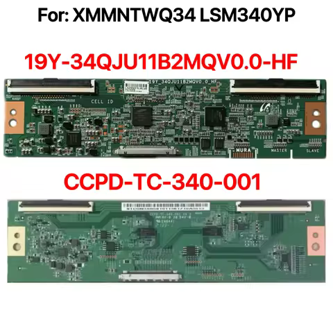 Original for XMMNTWQ34 logic board 19Y-34QJU11B2MQV0.0-HF screen LSM340YP original logic board CCPD-