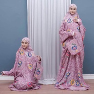 MUKENA TERUSAN RAYON JUMBO BATIK PEKALONGAN