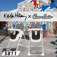 kursi makan anak High chair keith haring usia 6-3tahun