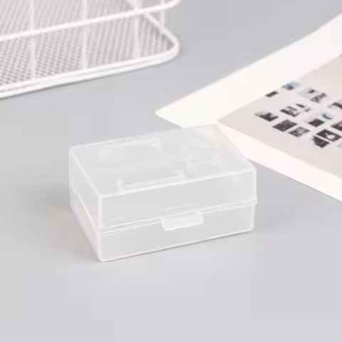 2Pcs Camera Battery Storage Box Memory Card Moisture-proof Case For LP-E6 BP-511 NP-FZ100 NP-FM500H 