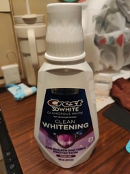 Crest 3D White Clean Whitening漱口水