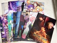 雜誌正版墊板/file(五等分的花嫁/鬼滅之刃/刀劍神域/出租女友/LoveLive//Re：從零開始的異世界生活/東京喰種/紫羅蘭永恆花園)