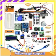 【W】Suitable for Arduino UNO R3 Development Board RFID Starter Kit Upgraded Version Stepper Motor Learning Kit Durable Easy Install