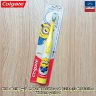 Colgate® Kids Battery Powered Toothbrush Extra Soft Bristles แปรงสีฟันแบตเตอรี่ คอลเกต สำหรับเด็ก
