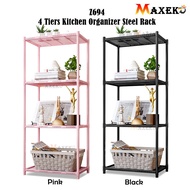 MAXEKO Z694 4-Tier Kitchen Steel Shelf
