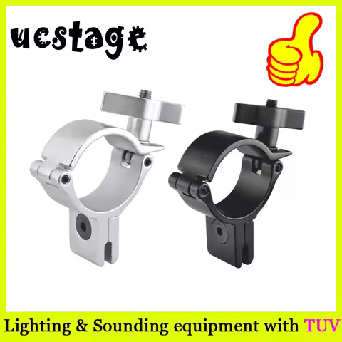 Mini 360 Clamp With Panel 100kg Load-bearing 50mm Stage Light Hook Clamp For 48-51mm F34 Truss Stage