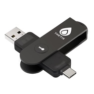 Thetis Pro FIDO2 Security Key, Two Factor Authentication NFC Security Key FIDO 2.0, Dual USB A Ports