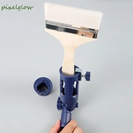 PIXELGLOW Paint Brush Extender, Multi-Angle Adjustable Angle Paint Brush Clip, Universal Plastic Val
