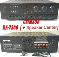 POWER AMPLIFIER CRIMSON 1500 Watt KA-7200