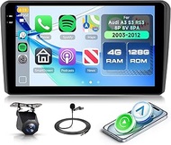 4G + 128G Rimoody 9 Inch Android Car Radio for Audi A3 S3 RS3 8P 8V 8PA 2003-2012 Wireless Carplay S
