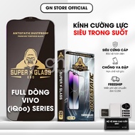 Vivo iQoo Series Z9/Z9 Turbo/Z8/Z6/Z6X/Z5/Z3/U5 iQoo Neo 9/8/7/6/3 SE/Lite Tempered Glass- GN STORE