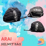 (For Full-Face Helmets) Helmet Bag With Printed Logo  ARAI