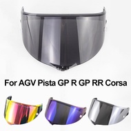 Motocycle Helmet Visor Lens For AGV PISTA GPR GPRR CORSA R RACE 3 Helmets Shield Uv Protection Winds