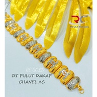 RANTAI TANGAN PULUT DAKAP USED EMAS TULEN 916 GELANG TANGAN USED LIKE NEW EMAS 916 FASHION PRELOVED 