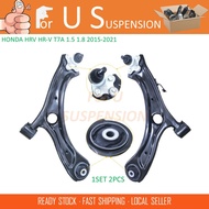 1SET 2 PIECES FRONT LOWER ARM RIGHT AND LEFT -RIGHT 51350-T7J-H01 LEFT 51360-T7J-H01 HONDA HRV HR-V 
