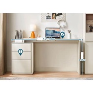 GoodLuck ชุดโต๊ะทำงานพร้อมลิ้นชัก สไตล์เกาหลี โต๊ะสำนักงาน โต๊ะอเนกประสงต์ t82