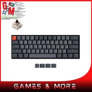 Keychron K12 60% Layout RGB Aluminum Hot-Swap Mechanical Keyboard (Wireless) - Gateron Brown - K12-J3