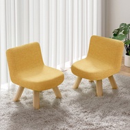 /Backrest Coffee Table Stool Small Stool Shoe Changing Stool Small Fabric Creative Home Living Room 