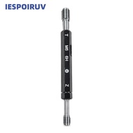 IESPOIRUV Thread Plug Gauge, M6*1.0 Double Ends Measurement Hand Tool, Precision 6H Tolerance Hex Ha