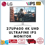 LG 27UP600-W 27inch 4K UHD IPS LED Monitor with VESA DisplayHDR 400