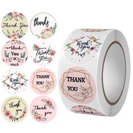 THANK YOU BREAD CAKE BOX SEAL STICKER / COLORFUL THANK YOU STICKER / PACKAGING SEAL STICKER / THANK 