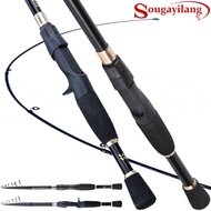 Sougayilang Fishing Rod Telescopic Fishing Rod 1.8-2.4m Spinning / Casting Fishing Rod Portable Fish