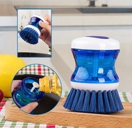 JPE - 日式洗碗刷(按壓式添加洗潔精) 洗鍋刷 清潔刷