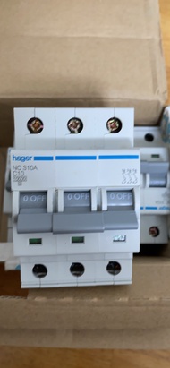 MCB 3P 10A 10kA Type C - NC310A