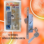 Stainless steel hook lock for stainless steel gate door / Taiwan Grill Lock / Castle Hook Lock / sin