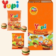 YUPI BURGER MAX CANDY BURGER FLAVOR SOFT CANDY 1 BOX 12 PCS