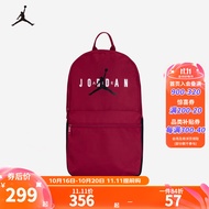 NIKE JORDAN 耐克AJ双肩背包大容量带笔记本保护套大学生书包 杰斯特红 8/20