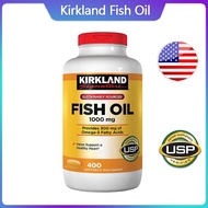 (EXP.01/2027)Kirkland Signature Fish Oil 1000 mg 400 Softgels