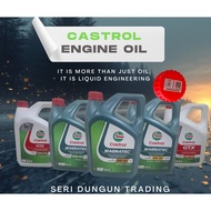 [CASTROL] ENGINE OIL MAGNATEC 0W20 5W30 5W40 FULLY 10W40 SEMI 15W40 20W50 (MINERAL) 4L/3.5L 100% ORI