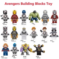 Minifigures Avengers Thanos Hulk Thor Hawkeye Building Blocks Toy action figures JY