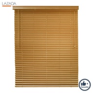 มู่ลี่ PVC ลายไม้ KASSA HOME รุ่น RF-M-002 TK 120.160 ขนาด 120 x 160 ซม. สีน้ำตาล  +++ +++ +++ บริกา
