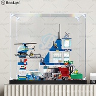 ❤️for Lego 60316 Modernization Police Station Building Block Figure Storage Box Toy Dust Cover