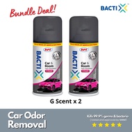 Bacti-X Air Freshener Car Accessories Kereta 99.9% Kill Germ Remove Odor | 100ml G-Scent x2