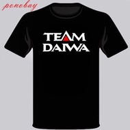 Daily Wear Printed Summer Cool New Daiwa Team Fishing Logo Men Black T-Shirt