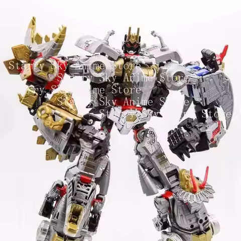 G1 Dinosaur Dinoking Volcanicus BPF 5IN1 Combination Deformation Grimlock Swoop Sludge Slag Snarl Mo
