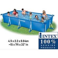 EXTRA LARGE SWIMMING POOLIntex 4.5 Meter Swimming Pool Children Swimming Pool Adult Pool Kolam Renan