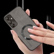 Casing samsung A55 5G samsung A15 5G samsung A25 samsung A35 5G Phone case Anti vibration magnetic s