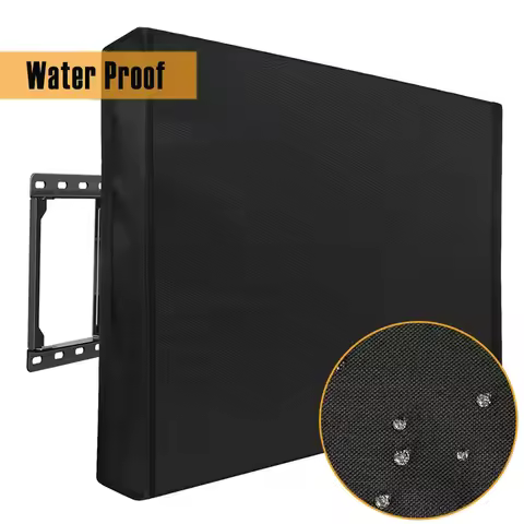Patio TV Cover Outdoor Garden TV Cover Waterproof 65 75 inch 85” 55 50 40 43 32” Black Grey Sunscree