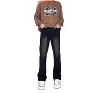 Baggy Jeans Lelaki Seluar Jeans Baggy Style Lelaki Raw Denim Jeans Seluar Denim Seluar Panjang Koyak