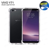 Rainbow Anti Crack Case SOFTCASE Vivo Y71 Anti Shock Kasing Silikon Jelly HP VivoY71 / Casing SIlico